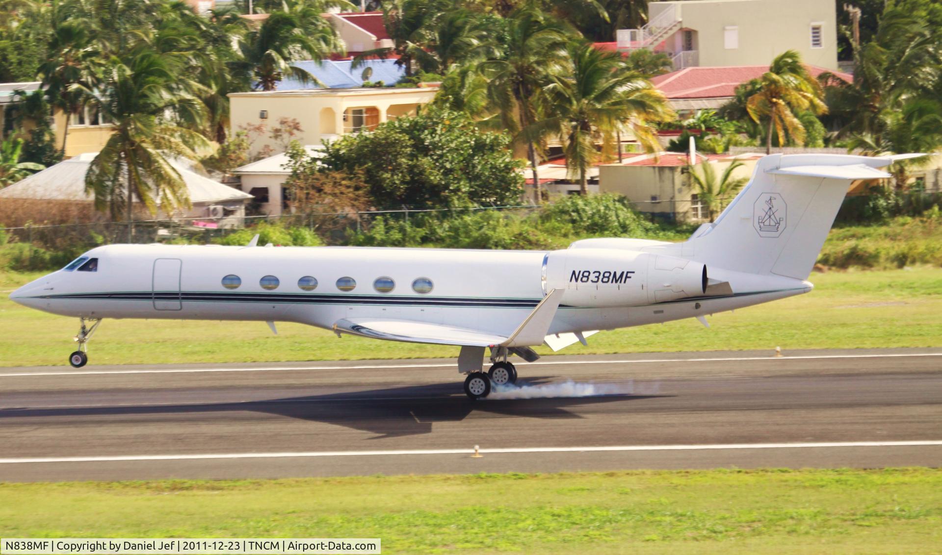 N838MF, 1987 Gulfstream Aerospace Gulfstream IV C/N 1012, N838MF