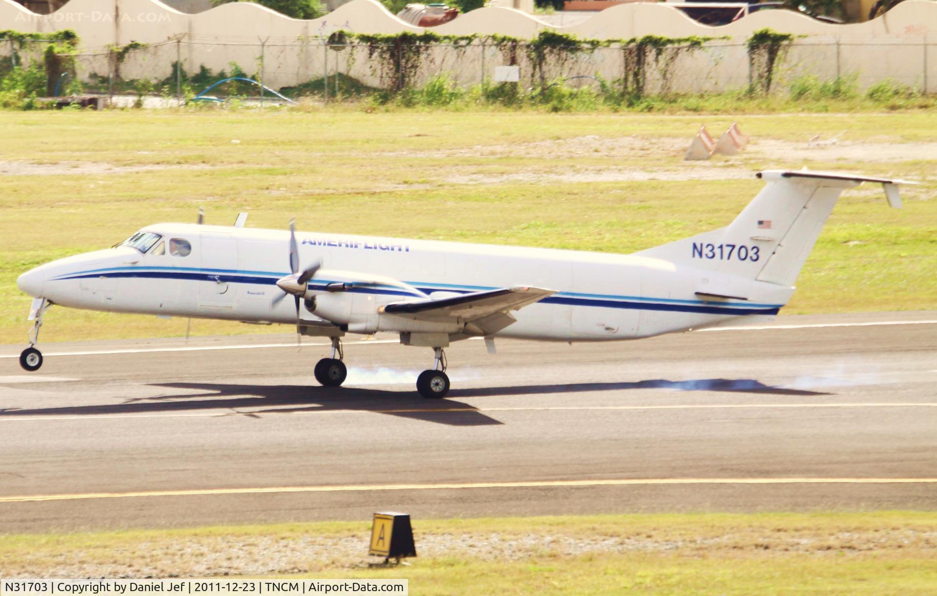 N31703, 1984 Beech 1900C C/N UB-10, N31703