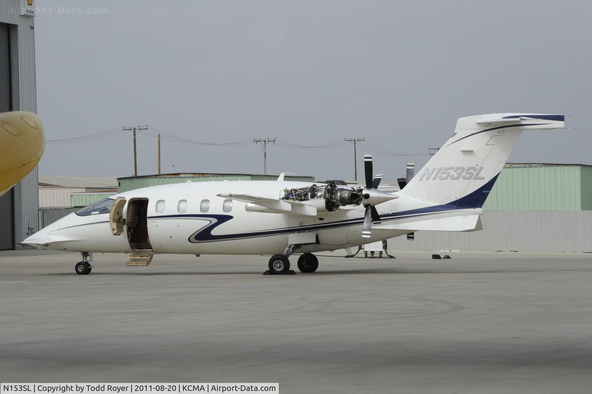 N153SL, 2002 Piaggio P-180 C/N 1054, Camarillo Airport
