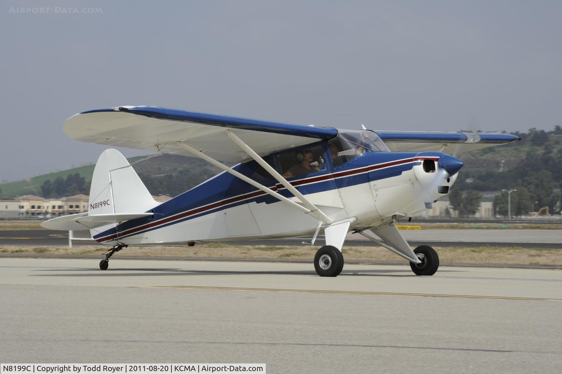 N8199C, 1954 Piper PA-22-135 Tri-Pacer C/N 22-2304, Camarillo Airport