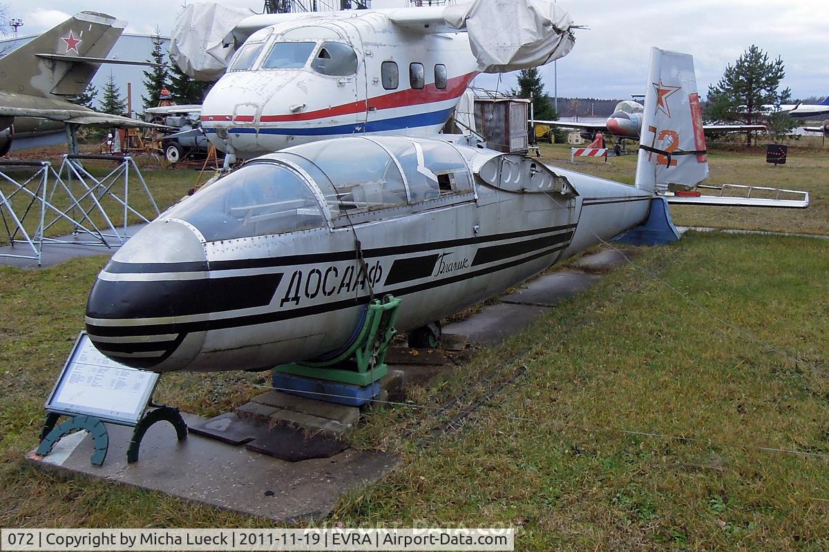 072, Aero L-13 Blanik C/N Not found 072, At the Aviomuzejs, Riga