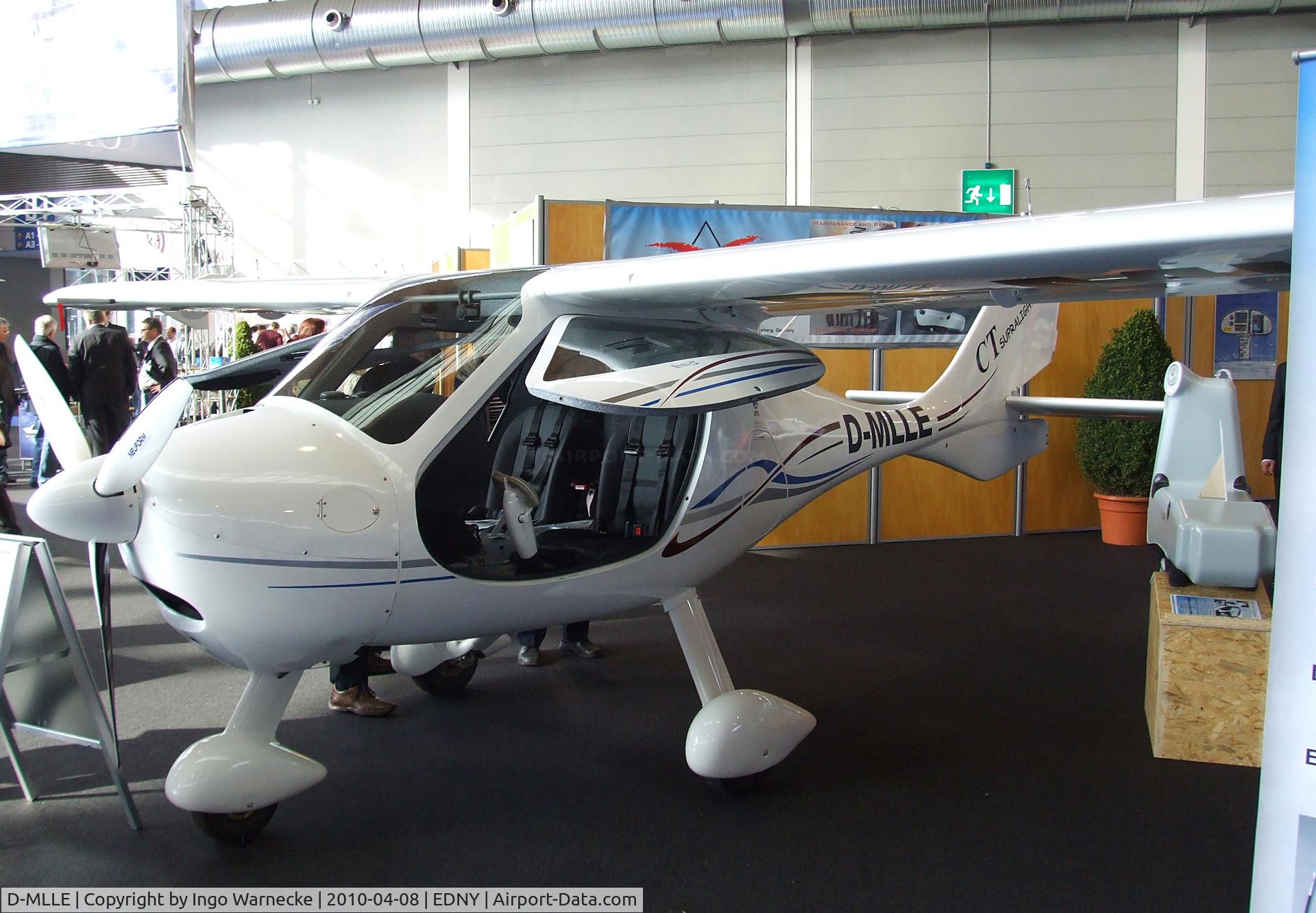 D-MLLE, Flight Design CT-LS C/N Not found D-MLLE, Flight Design CT Supralight at the AERO 2010, Friedrichshafen