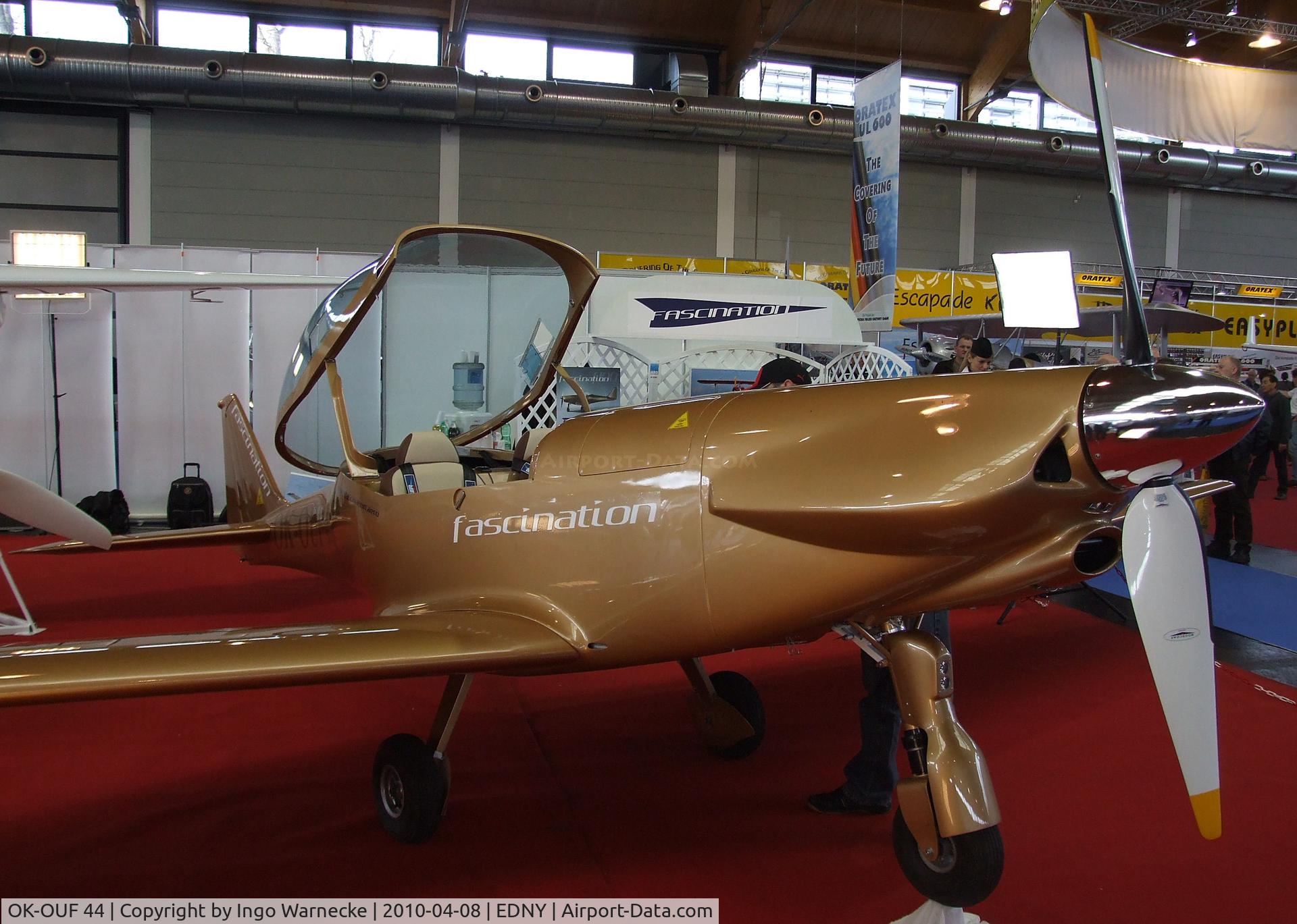 OK-OUF 44, WDFL Dallach D4BK Fascination C/N Not found OK-OUF 44, WDFL Dallach D4 Fascination BK at the AERO 2010, Friedrichshafen