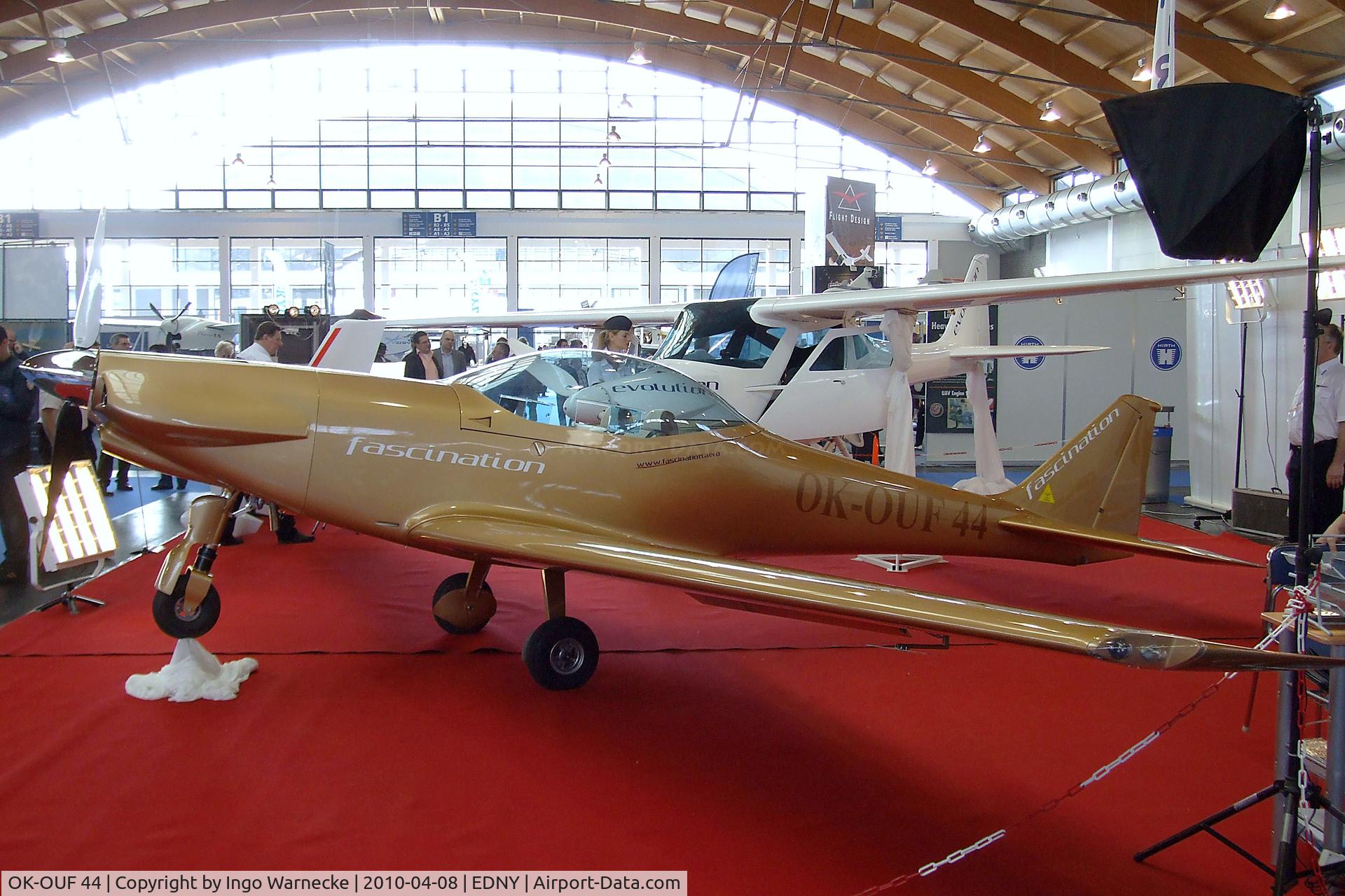 OK-OUF 44, WDFL Dallach D4BK Fascination C/N Not found OK-OUF 44, WDFL Dallach D4 Fascination BK at the AERO 2010, Friedrichshafen