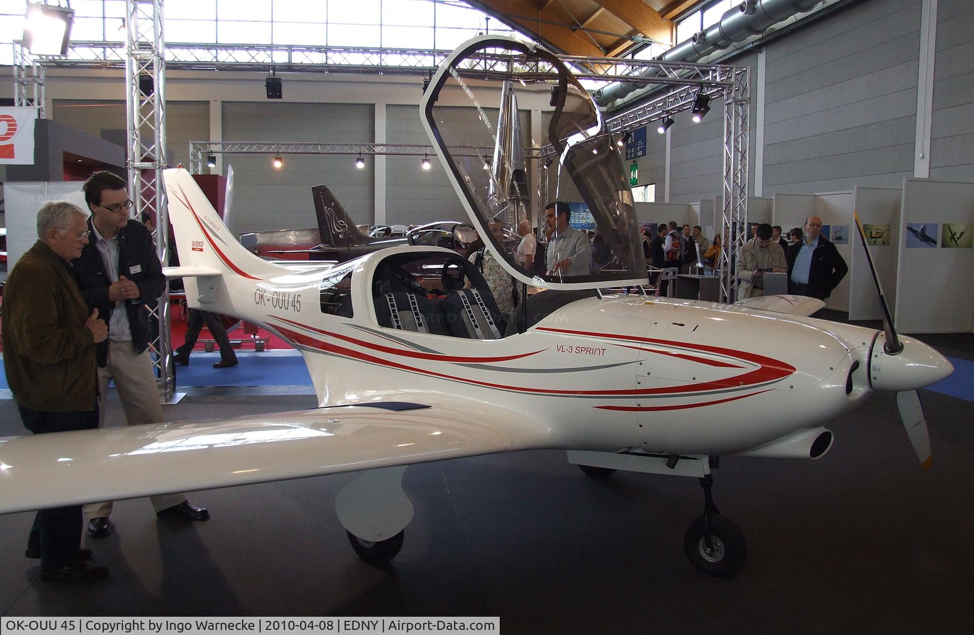 OK-OUU 45, Aveko VL-3 Sprint C/N Not found OK-OUU45, Aveko VL-3 Sprint at the AERO 2010, Friedrichshafen