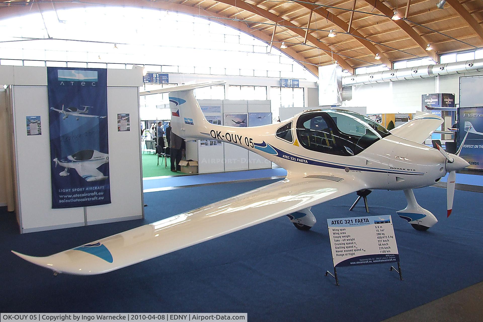 OK-OUY 05, ATEC 321 Faeta C/N Not found OK-OUY05, Atec 321 Faeta at the AERO 2010, Friedrichshafen