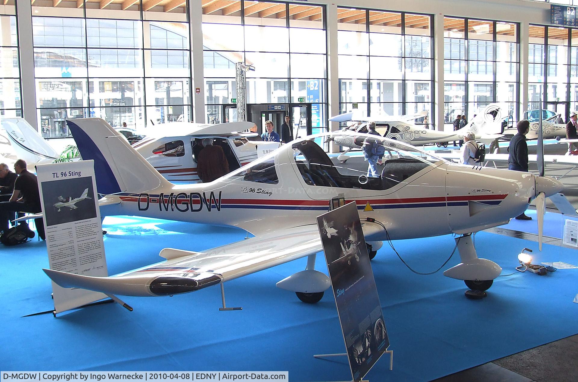 D-MGDW, TL Ultralight TL-96 Sting C/N Not found D-MGDW, TL Ultralight TL-96 Sting at the AERO 2010, Friedrichshafen