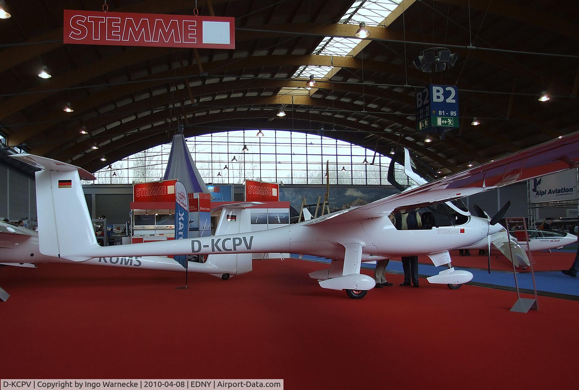 D-KCPV, Stemme S-6 C/N 6.T.10.011, Stemme S6T at the AERO 2010, Friedrichshafen