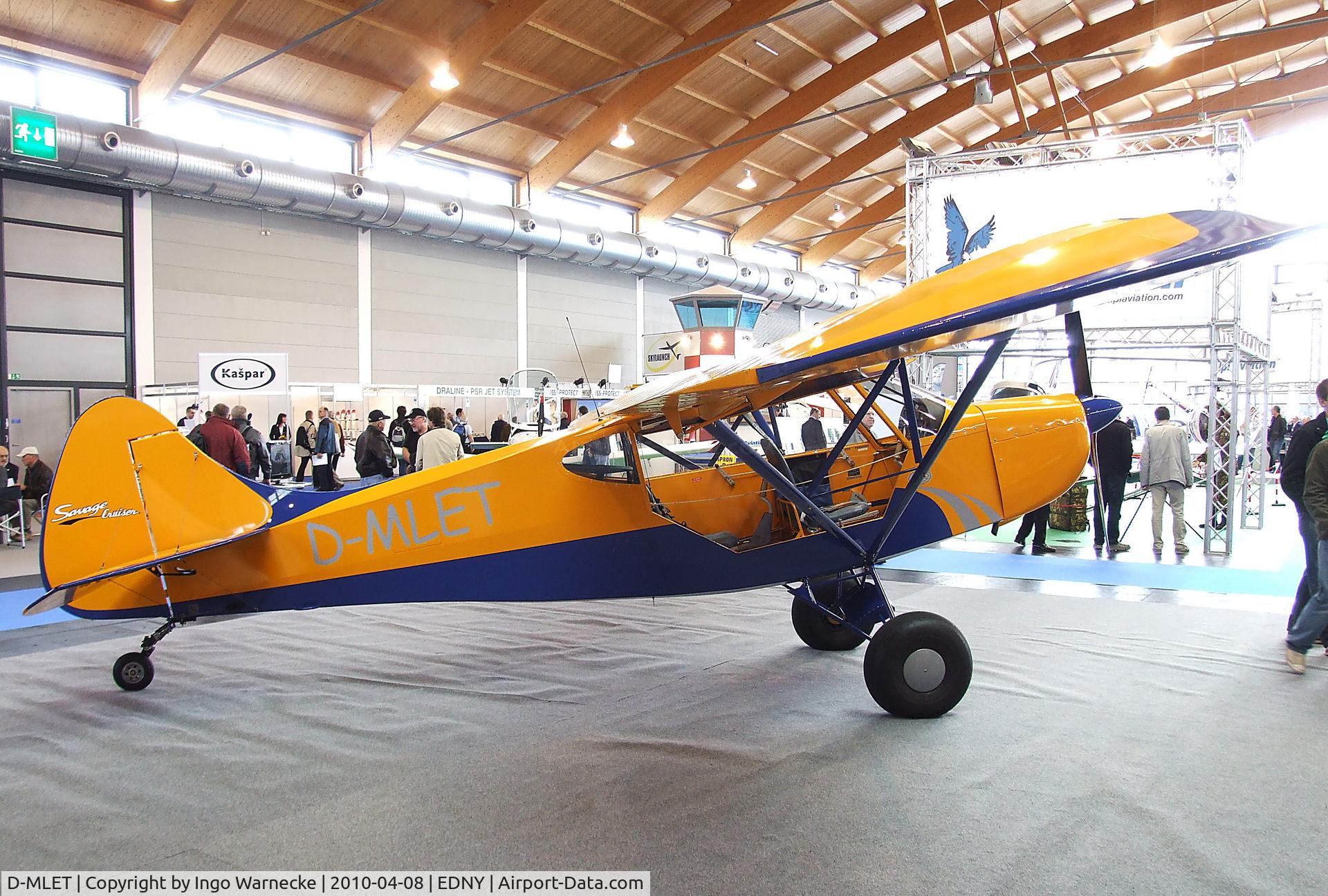 D-MLET, Zlin Savage Cruiser C/N 0134, Zlin Savage Cruiser at the AERO 2010, Friedrichshafen