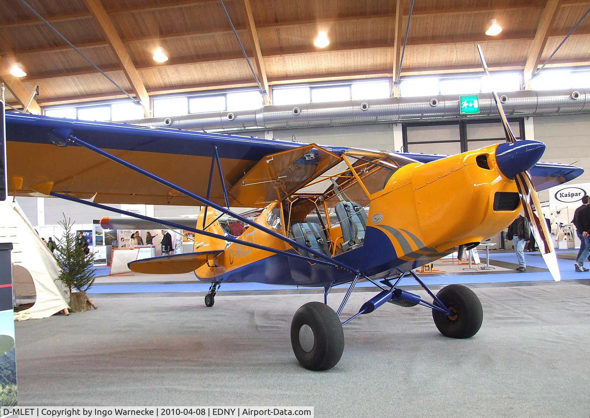 D-MLET, Zlin Savage Cruiser C/N 0134, Zlin Savage Cruiser at the AERO 2010, Friedrichshafen