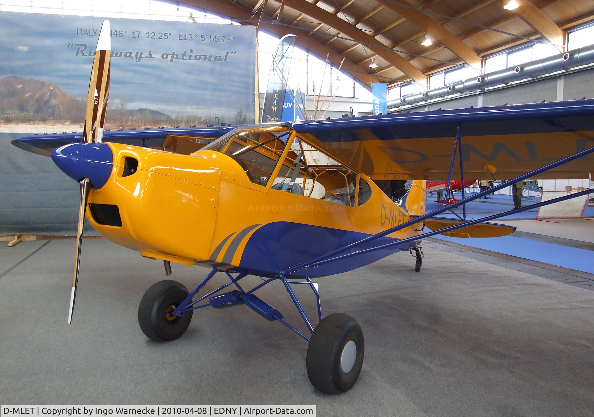 D-MLET, Zlin Savage Cruiser C/N 0134, Zlin Savage Cruiser at the AERO 2010, Friedrichshafen