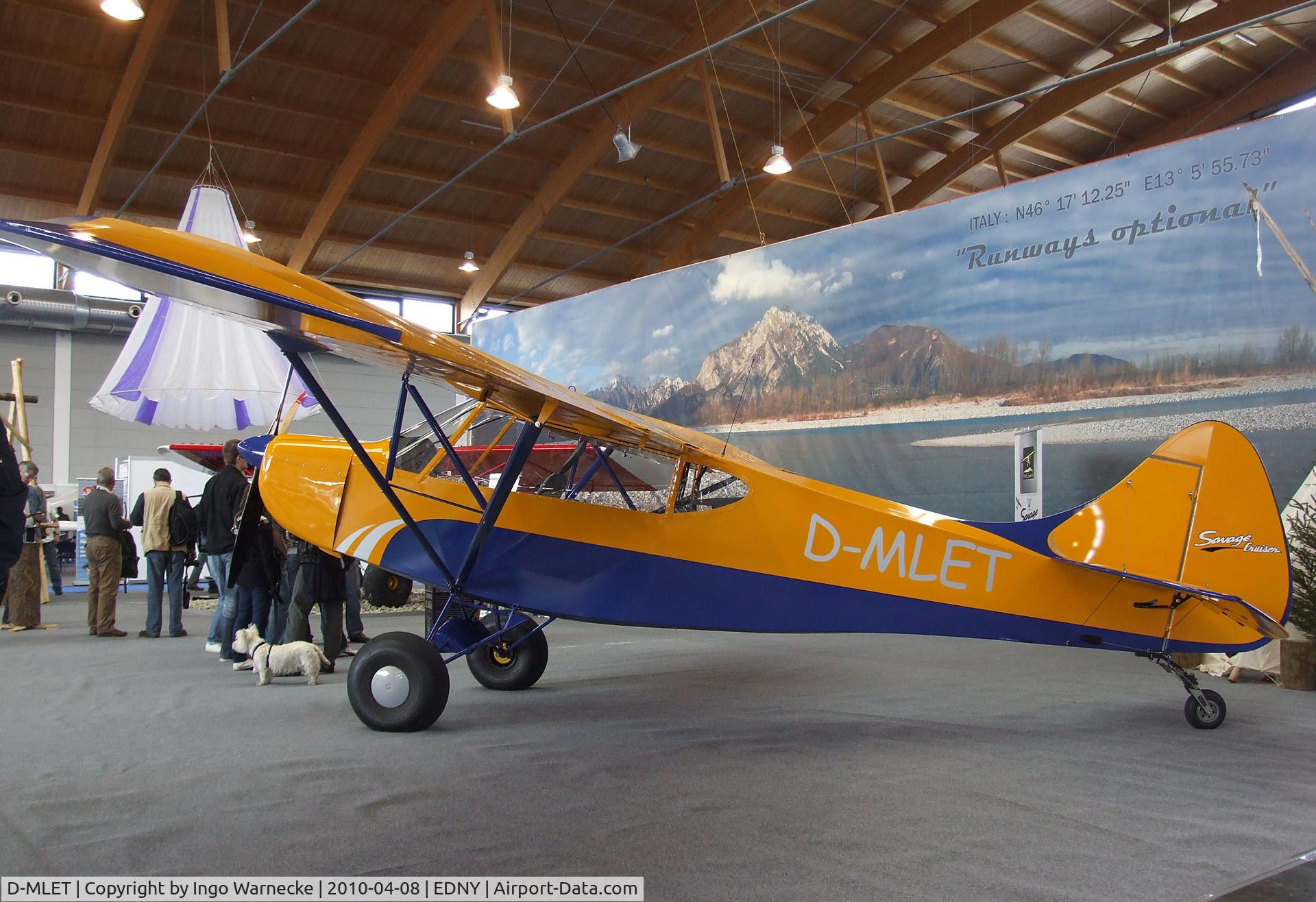 D-MLET, Zlin Savage Cruiser C/N 0134, Zlin Savage Cruiser at the AERO 2010, Friedrichshafen