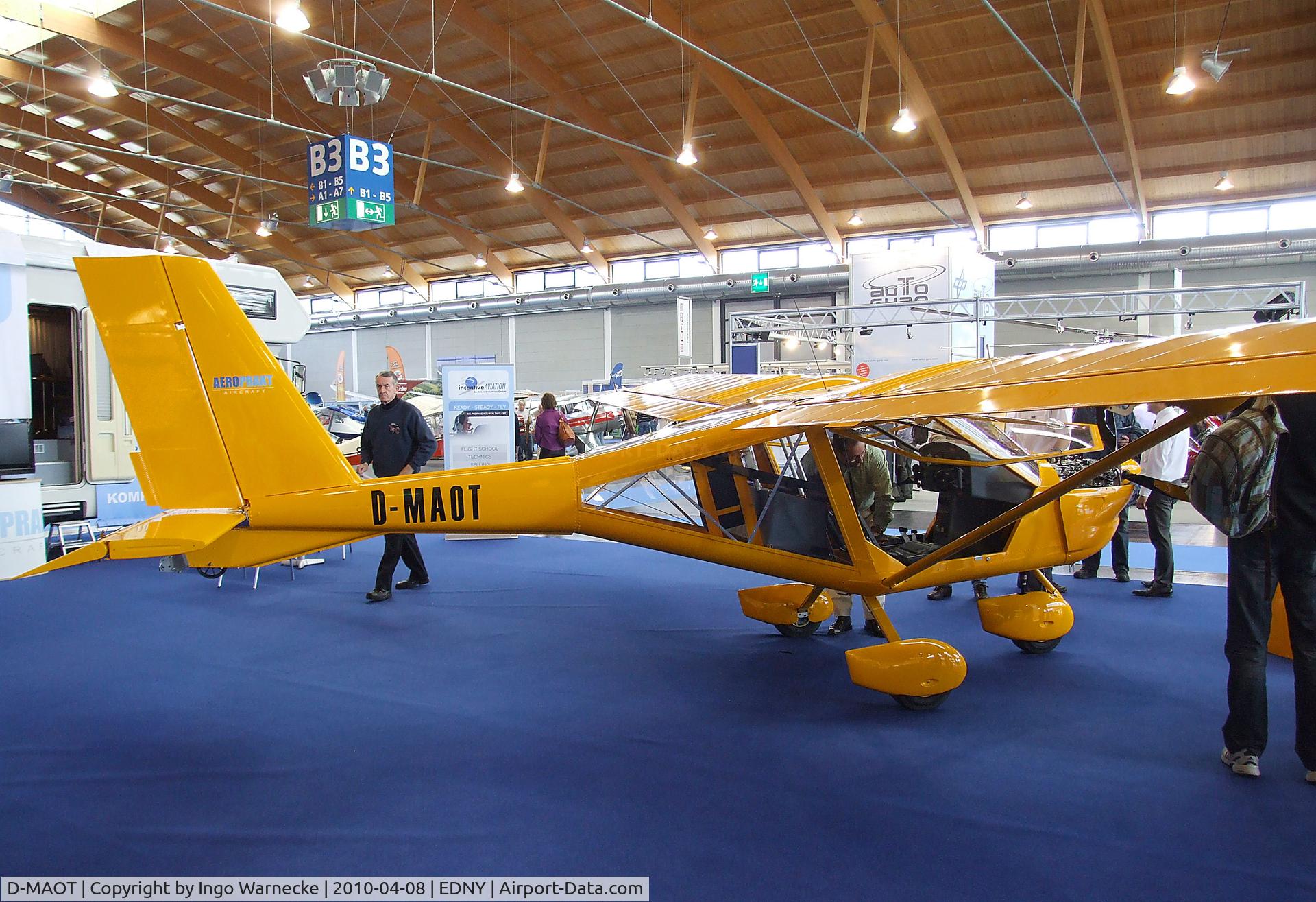 D-MAOT, 2010 Aeroprakt A-22L2 Foxbat C/N 345, Aeroprakt A22-L2 Foxbat at the AERO 2010, Friedrichshafen
