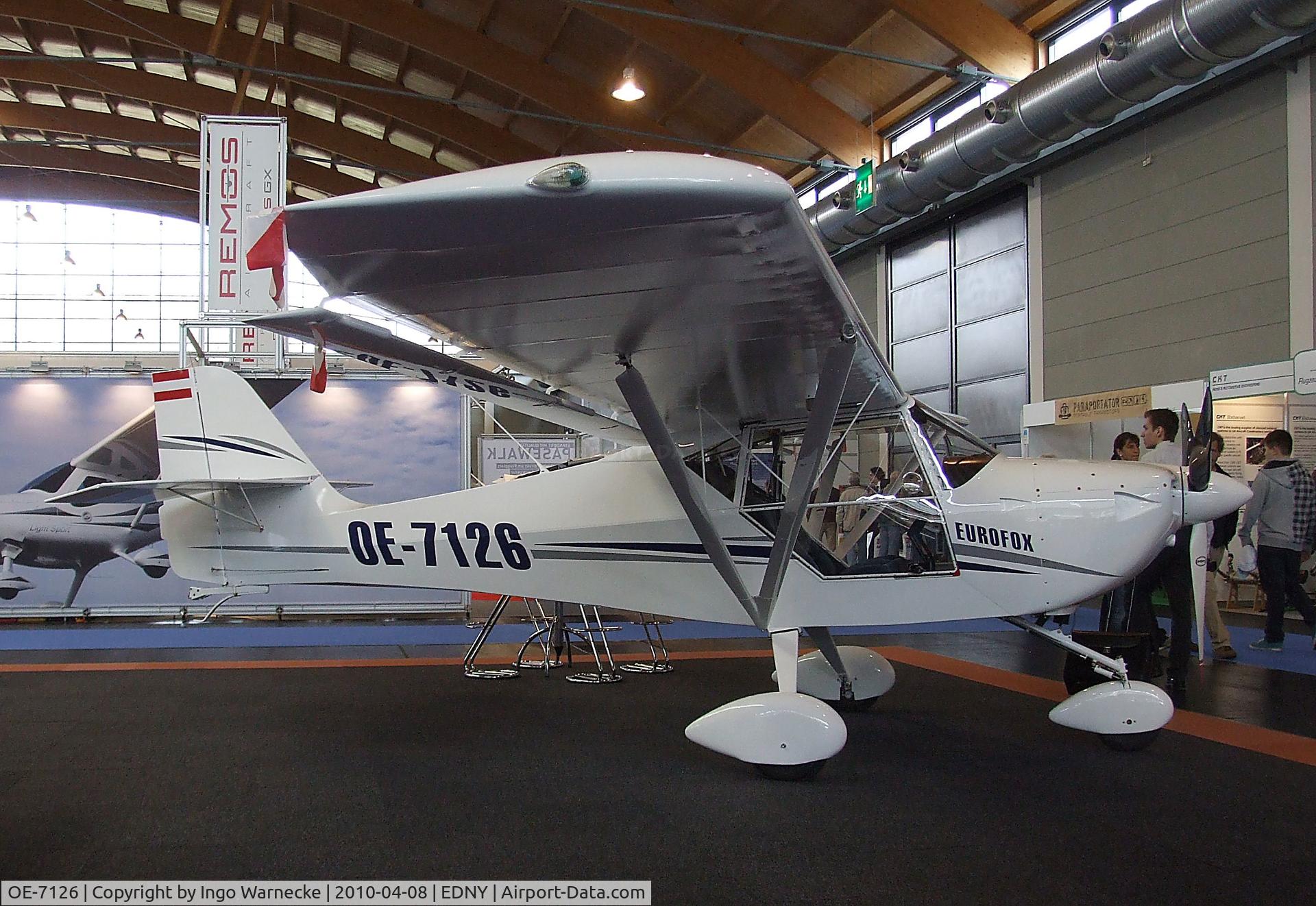 OE-7126, 2008 Aeropro Eurofox  LSA 3K C/N 26908, Aeropro Eurofox 912 3K TOW at the AERO 2010, Friedrichshafen