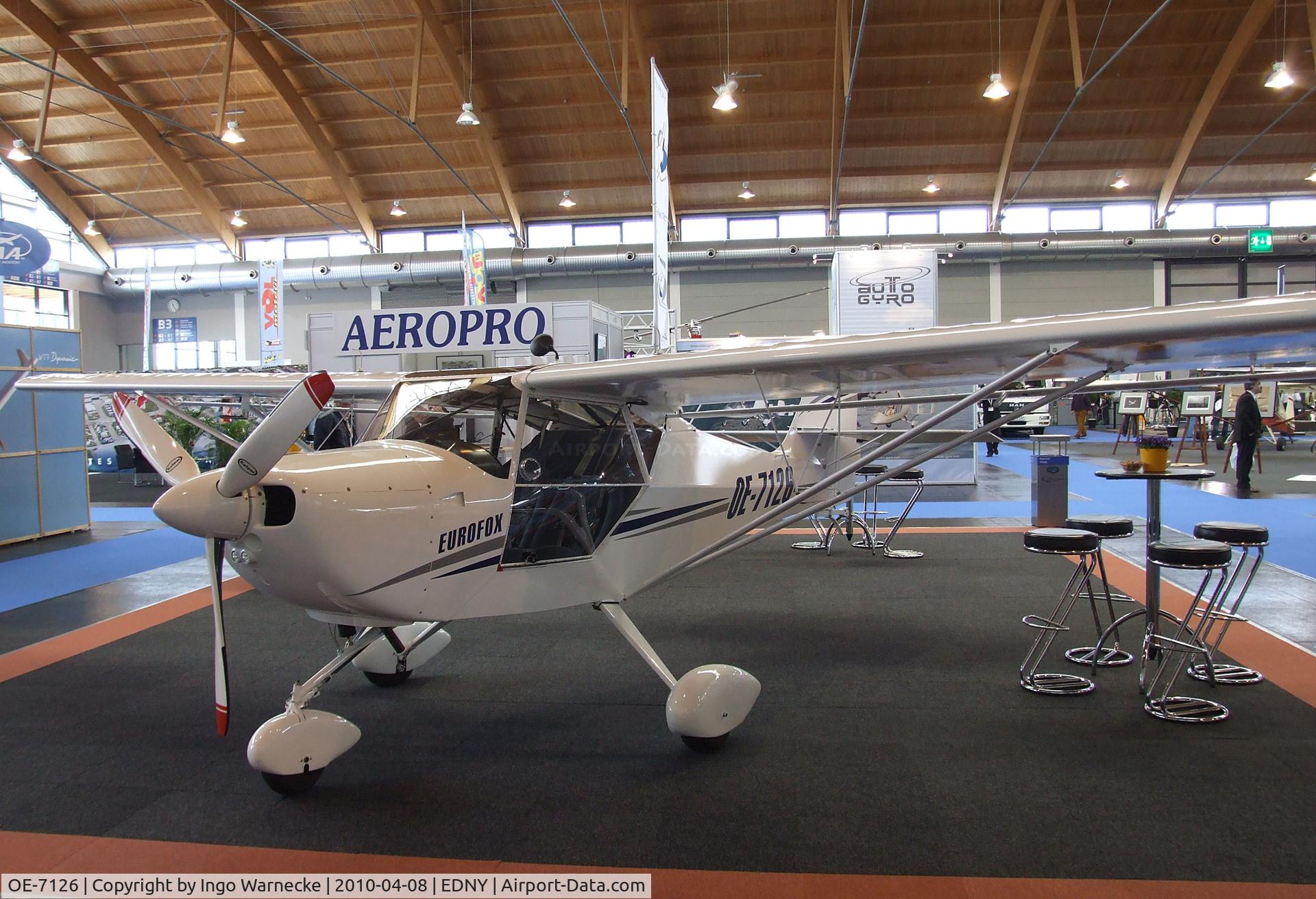 OE-7126, 2008 Aeropro Eurofox  LSA 3K C/N 26908, Aeropro Eurofox 912 3K TOW at the AERO 2010, Friedrichshafen