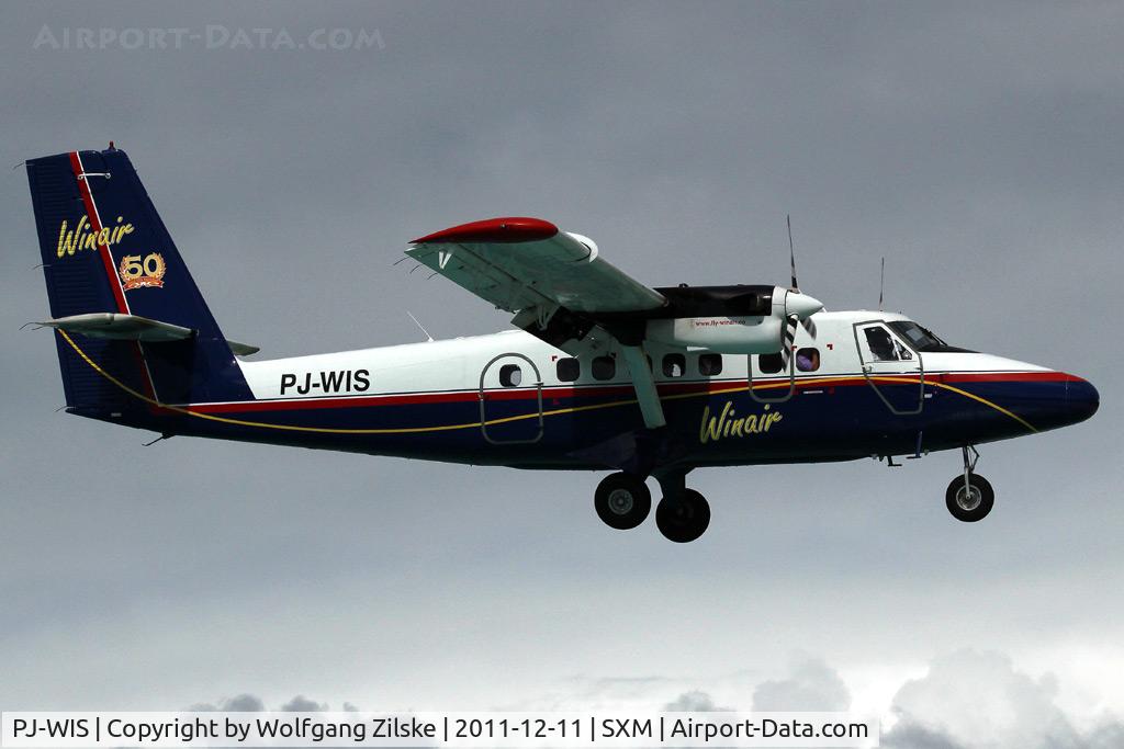 PJ-WIS, 1975 De Havilland Canada DHC-6-300 Twin Otter C/N 447, visitor