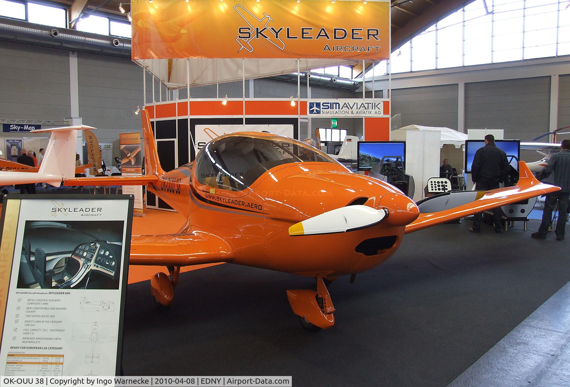 OK-OUU 38, Skyleader 600 C/N Not found OK-OUU38, Skyleader 600 at the AERO 2010, Friedrichshafen