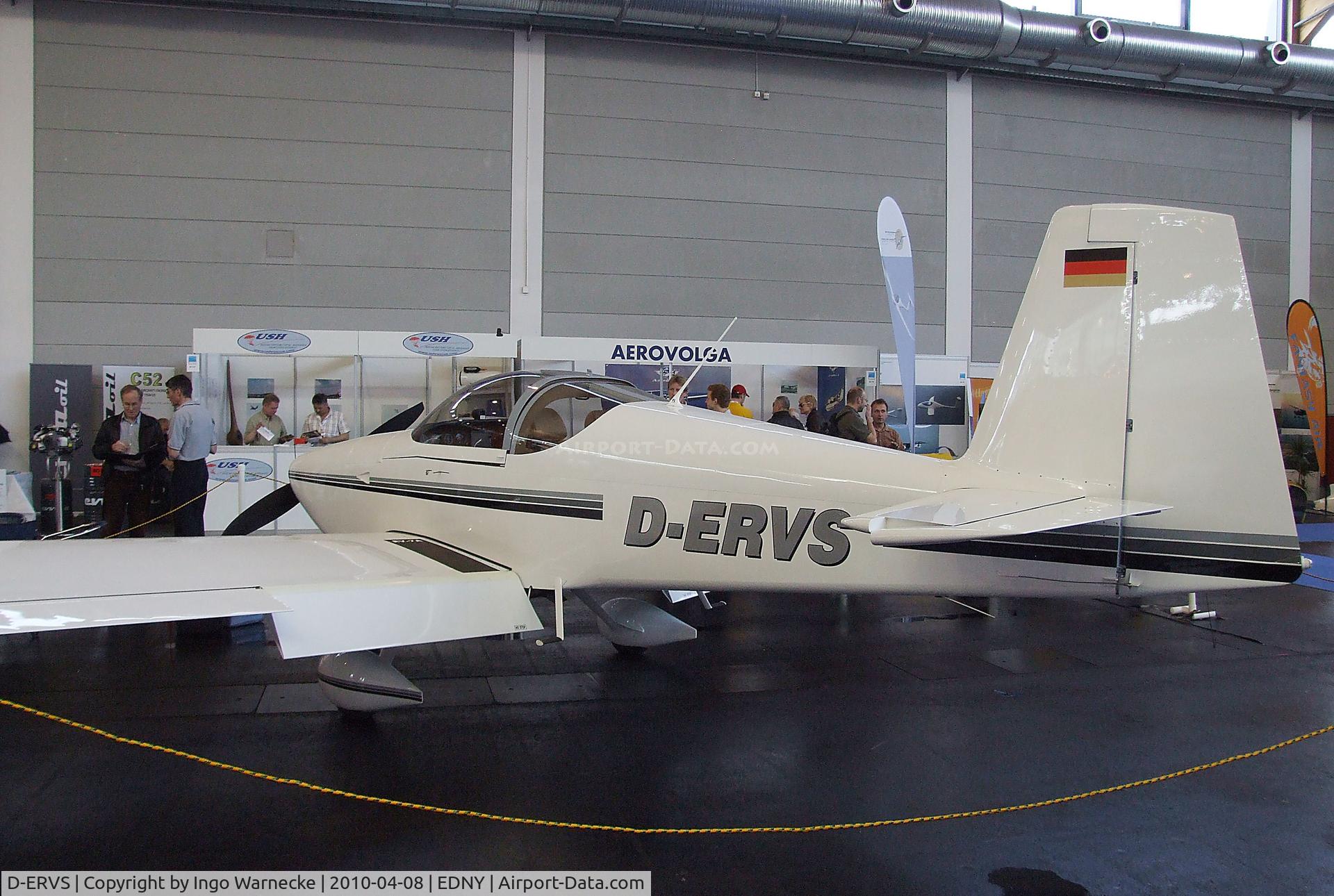 D-ERVS, Vans RV-7A C/N Not found D-ERVS, Vans RV-7A at the AERO 2010, Friedrichshafen