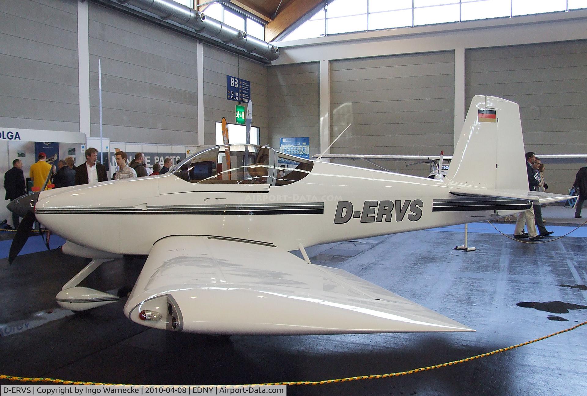D-ERVS, Vans RV-7A C/N Not found D-ERVS, Vans RV-7A at the AERO 2010, Friedrichshafen