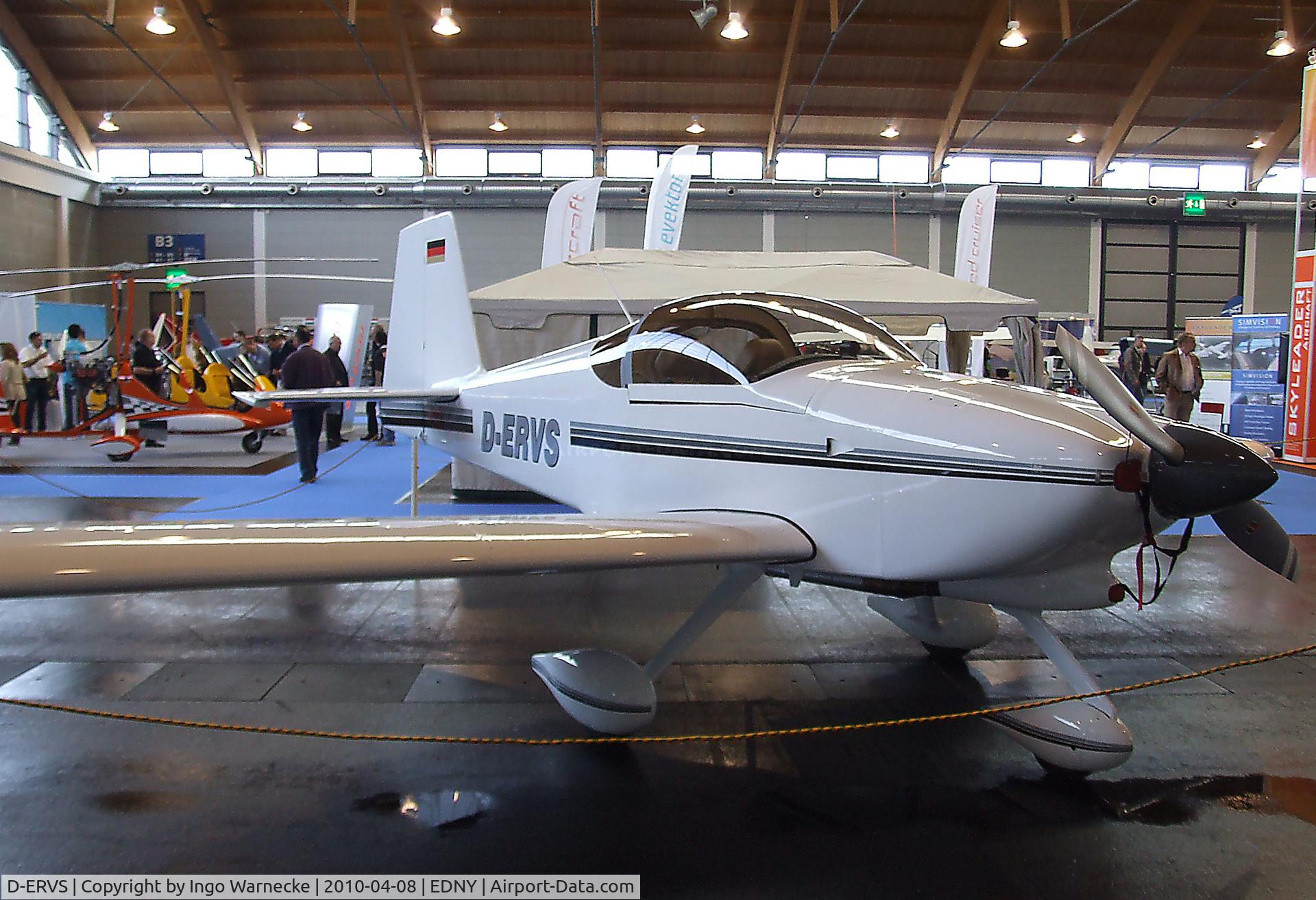 D-ERVS, Vans RV-7A C/N Not found D-ERVS, Vans RV-7A at the AERO 2010, Friedrichshafen