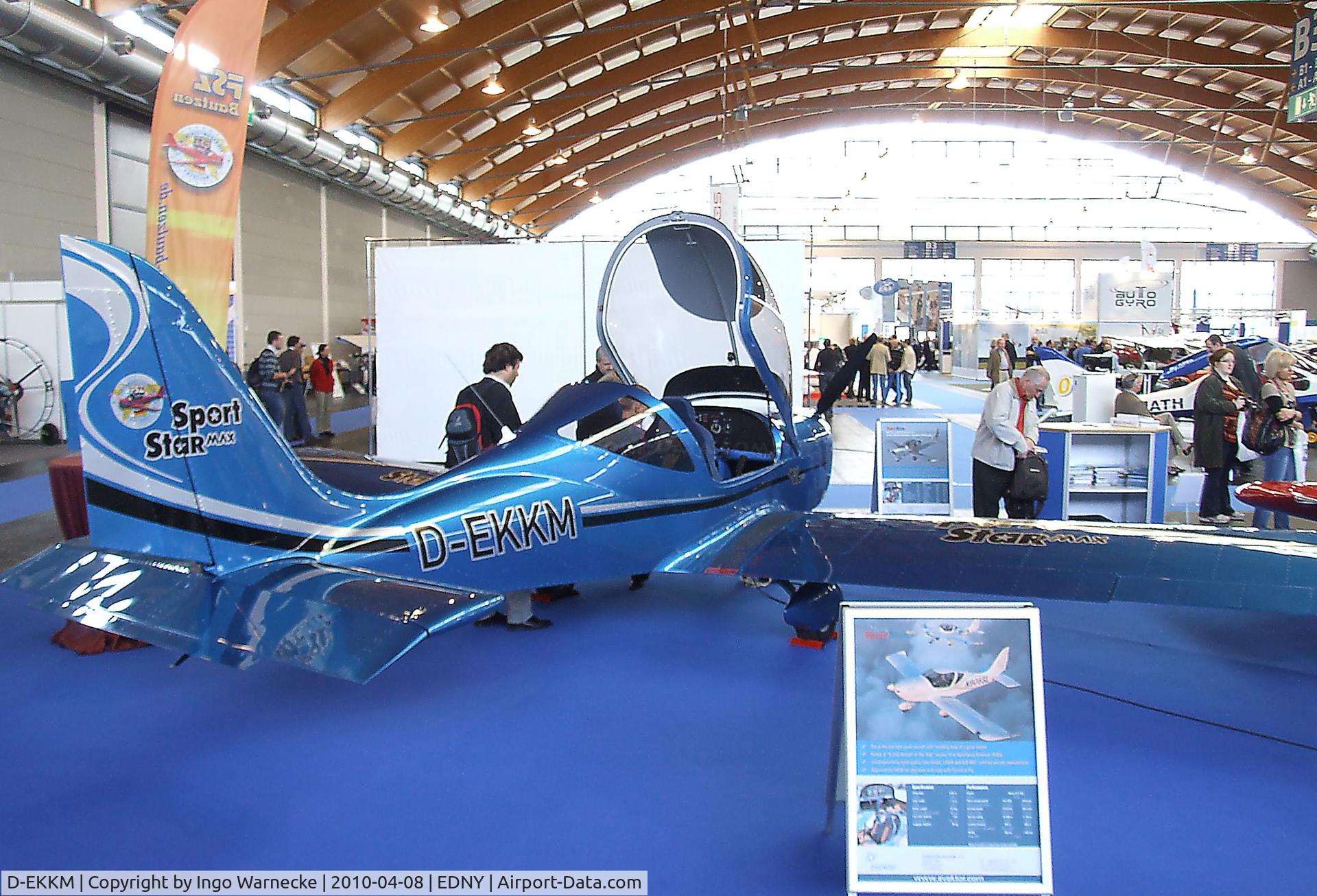 D-EKKM, Evektor-Aerotechnik SportStar Max C/N Not found D-EKKM, Evektor SportStar MAX at the AERO 2010, Friedrichshafen