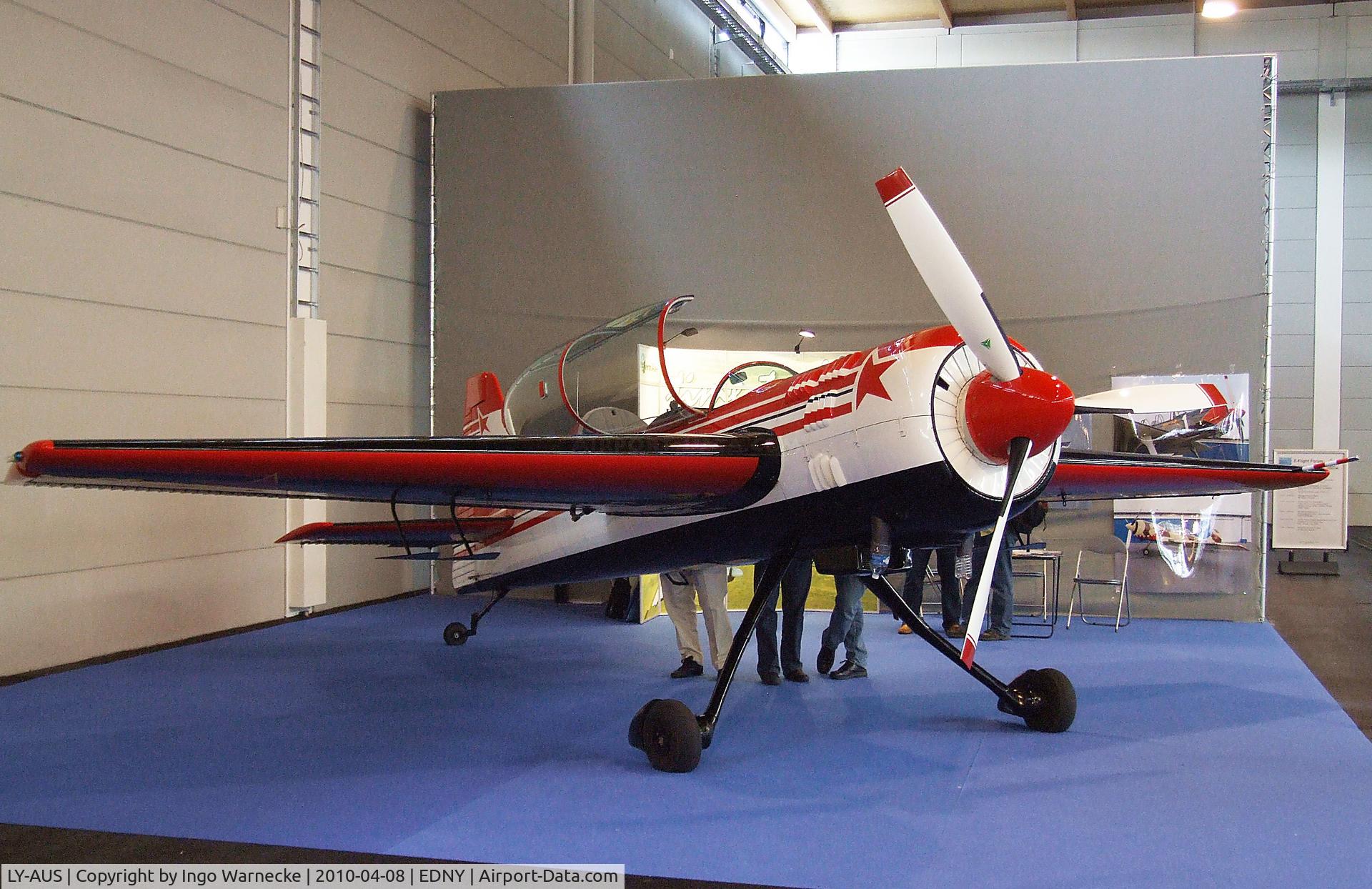 LY-AUS, Yakovlev Yak-54B C/N Not found LY-AUS, Yakovlev Yak-54B at the AERO 2010, Friedrichshafen