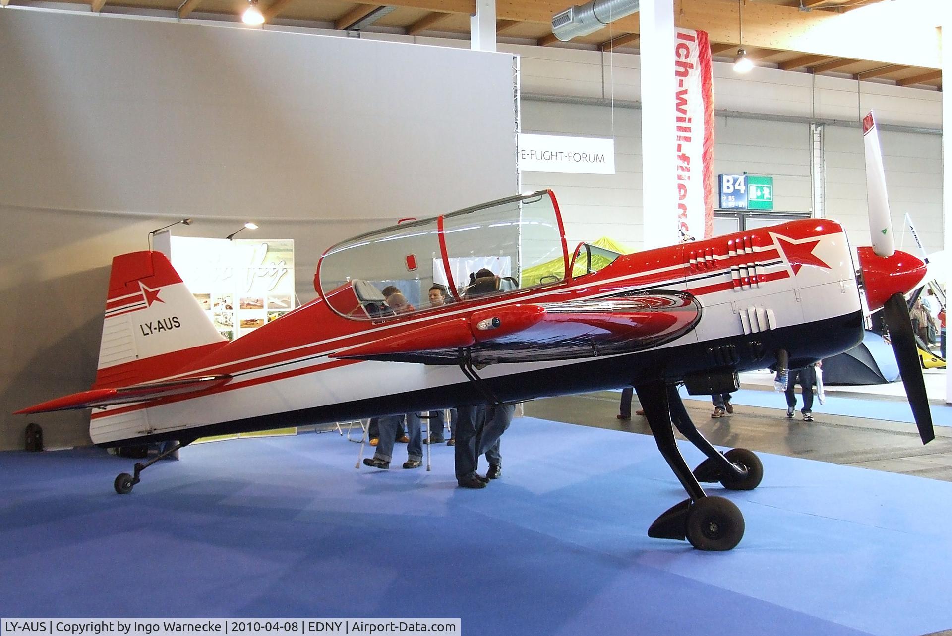 LY-AUS, Yakovlev Yak-54B C/N Not found LY-AUS, Yakovlev Yak-54B at the AERO 2010, Friedrichshafen