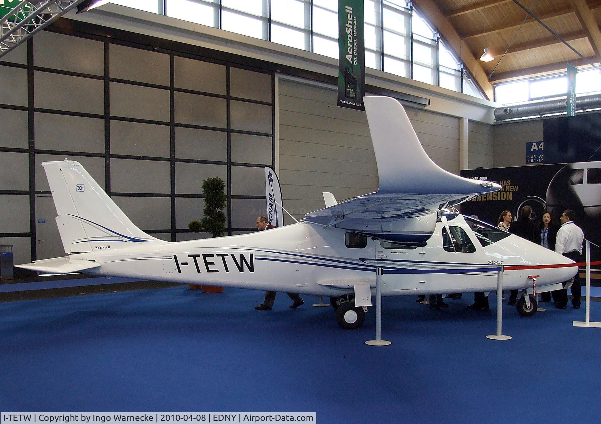 I-TETW, Tecnam P-2006T C/N 001, Tecnam P2006T at the AERO 2010, Friedrichshafen
