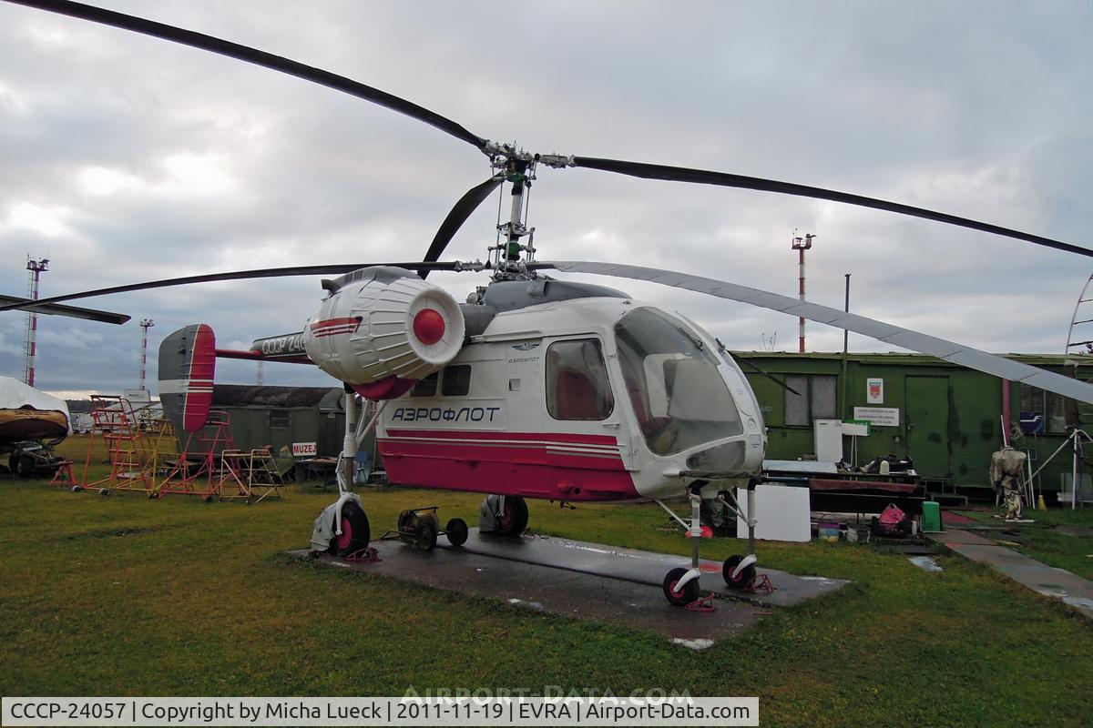 CCCP-24057, Kamov Ka-26 Hoodlum C/N 6900401, At the Avionmuzejs, Riga