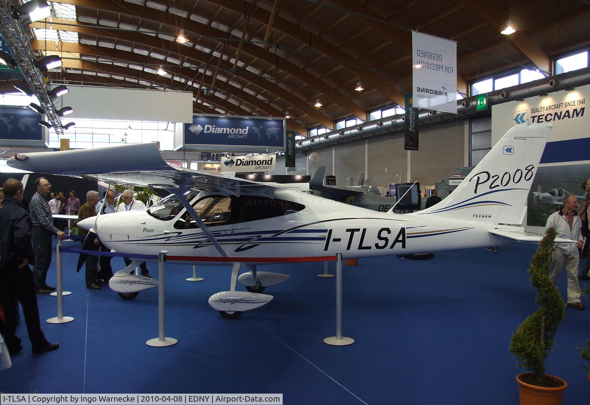 I-TLSA, Tecnam P-2008 C/N Not found I-TLSA, Tecnam P2008 E-LSA at the AERO 2010, Friedrichshafen