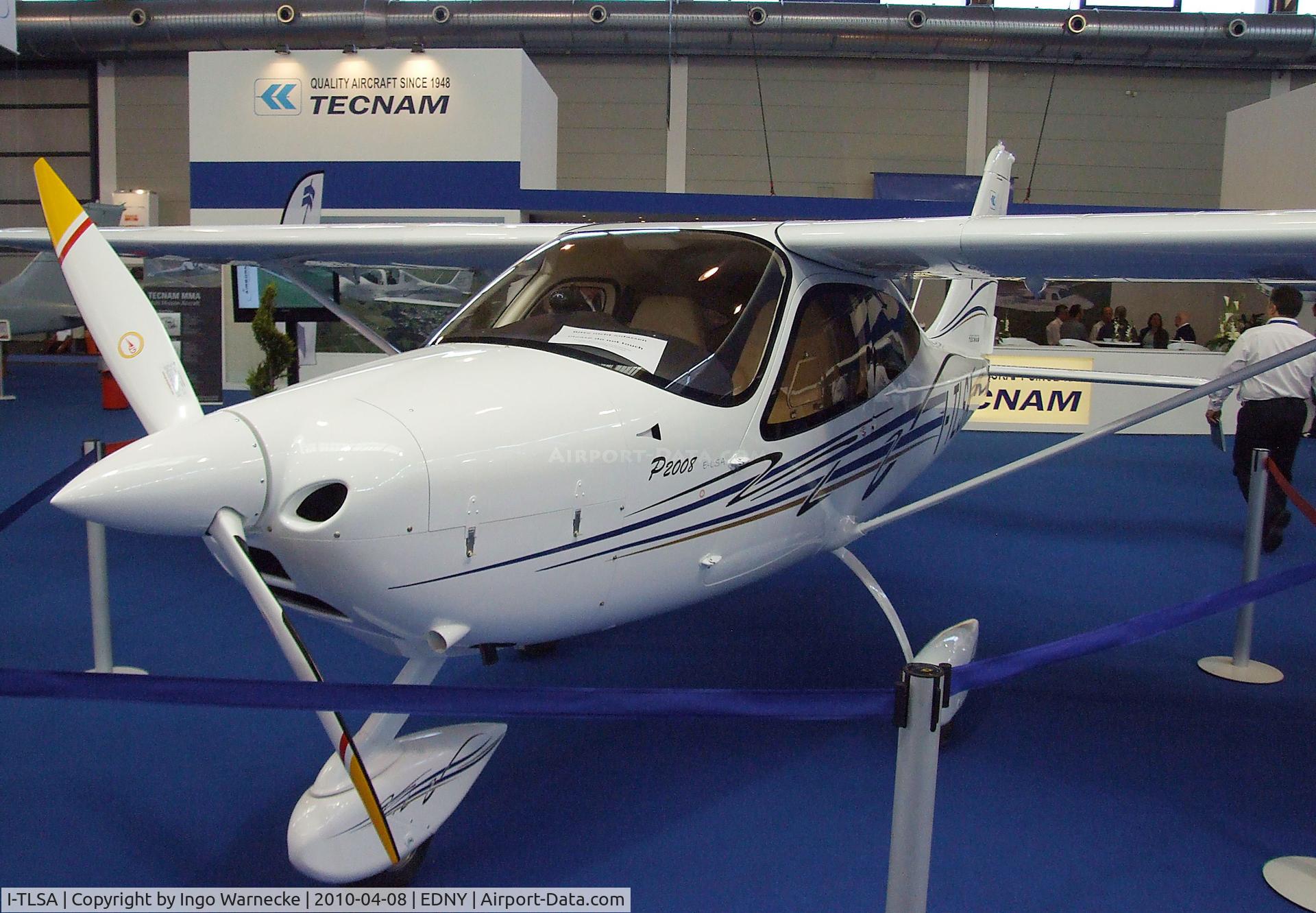 I-TLSA, Tecnam P-2008 C/N Not found I-TLSA, Tecnam P2008 E-LSA at the AERO 2010, Friedrichshafen