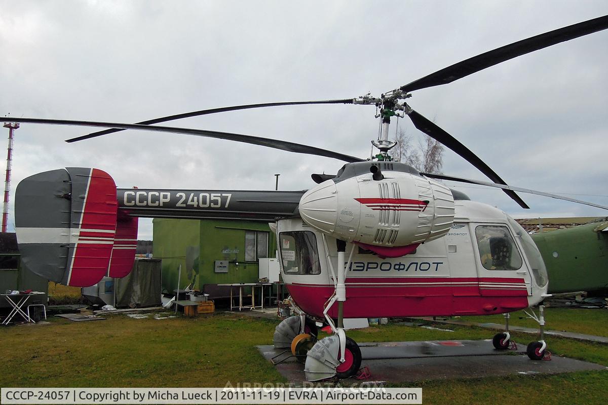 CCCP-24057, Kamov Ka-26 Hoodlum C/N 6900401, At the Avionmuzejs, Riga