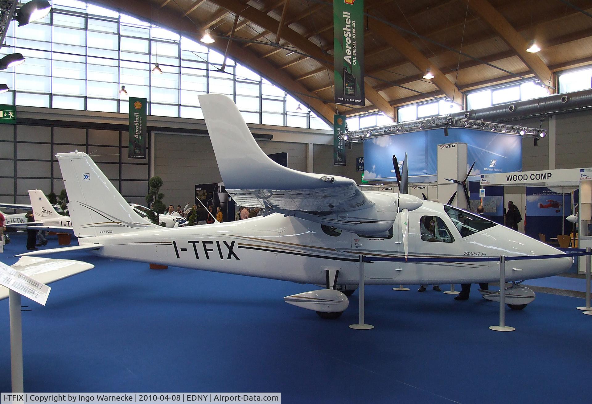 I-TFIX, Tecnam P-2006T C/N 028, Tecnam P2006T Fix at the AERO 2010, Friedrichshafen