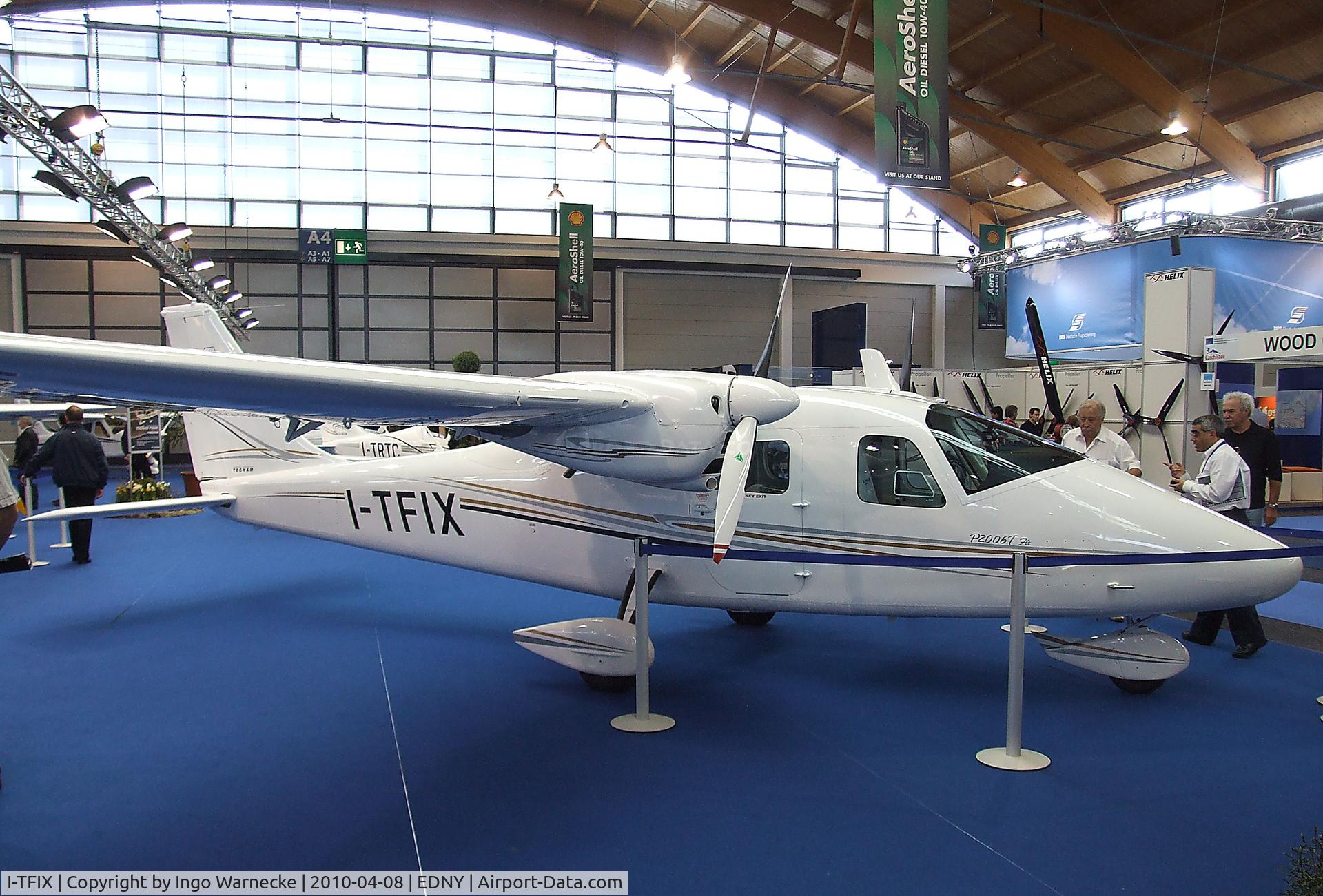 I-TFIX, Tecnam P-2006T C/N 028, Tecnam P2006T Fix at the AERO 2010, Friedrichshafen