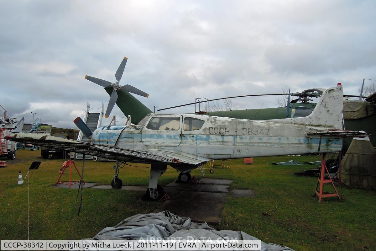 CCCP-38342, Yakovlev Yak-18T C/N 4200803, At the Avionmuzejs, Riga