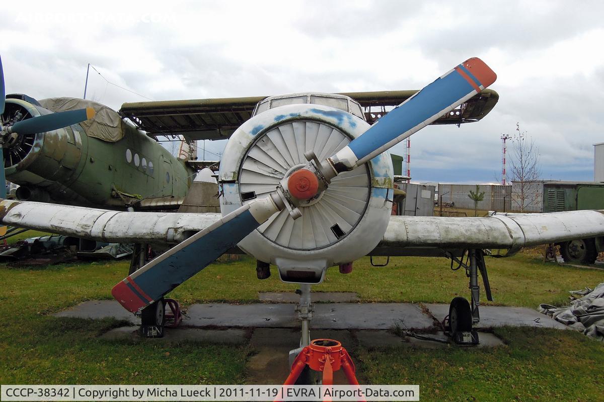 CCCP-38342, Yakovlev Yak-18T C/N 4200803, At the Avionmuzejs, Riga