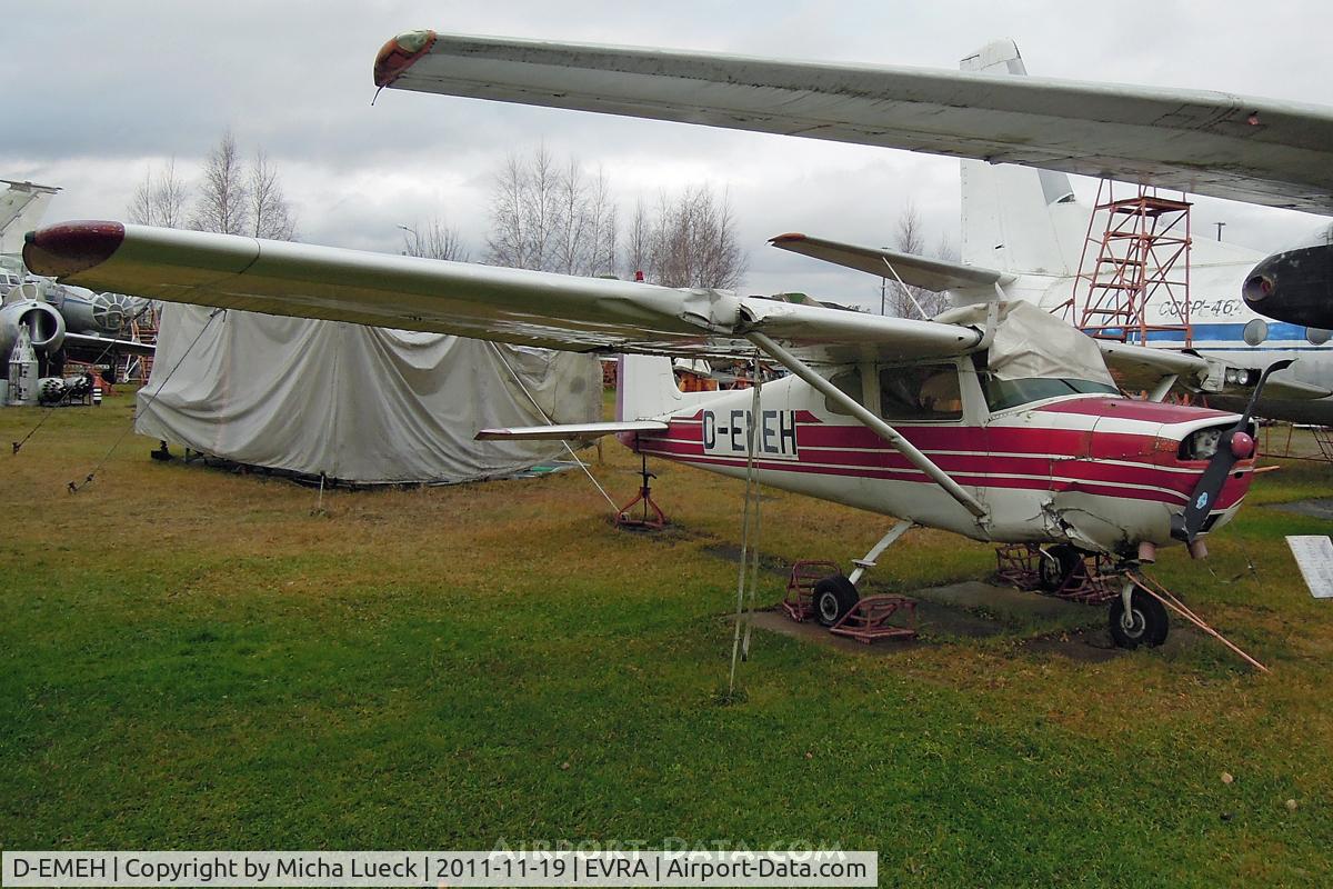 D-EMEH, Cessna 150A C/N 15059081, At the Aviomuzejs, Riga