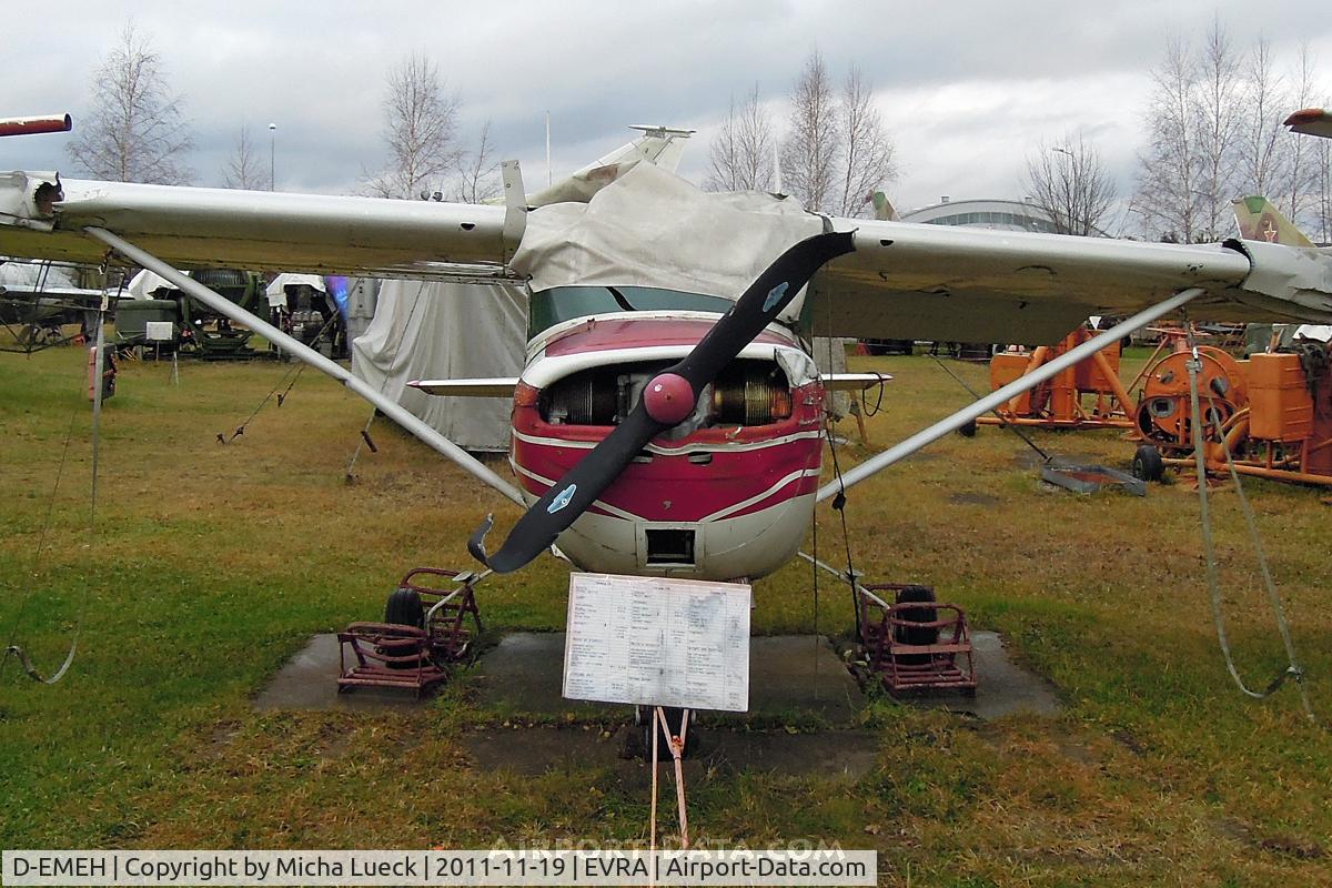 D-EMEH, Cessna 150A C/N 15059081, At the Aviomuzejs, Riga