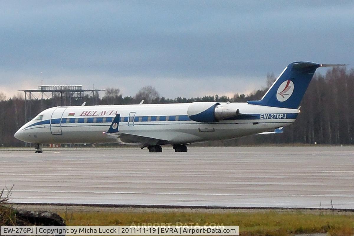 EW-276PJ, 2003 Bombardier CRJ-200ER (CL-600-2B19) C/N 7799, At Riga
