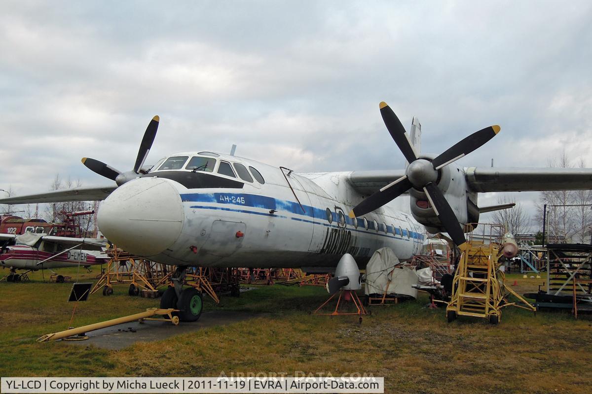 YL-LCD, 1967 Antonov An-24B C/N 77303902, At the Aviomuzejs, Riga (ex CCCP-46400)