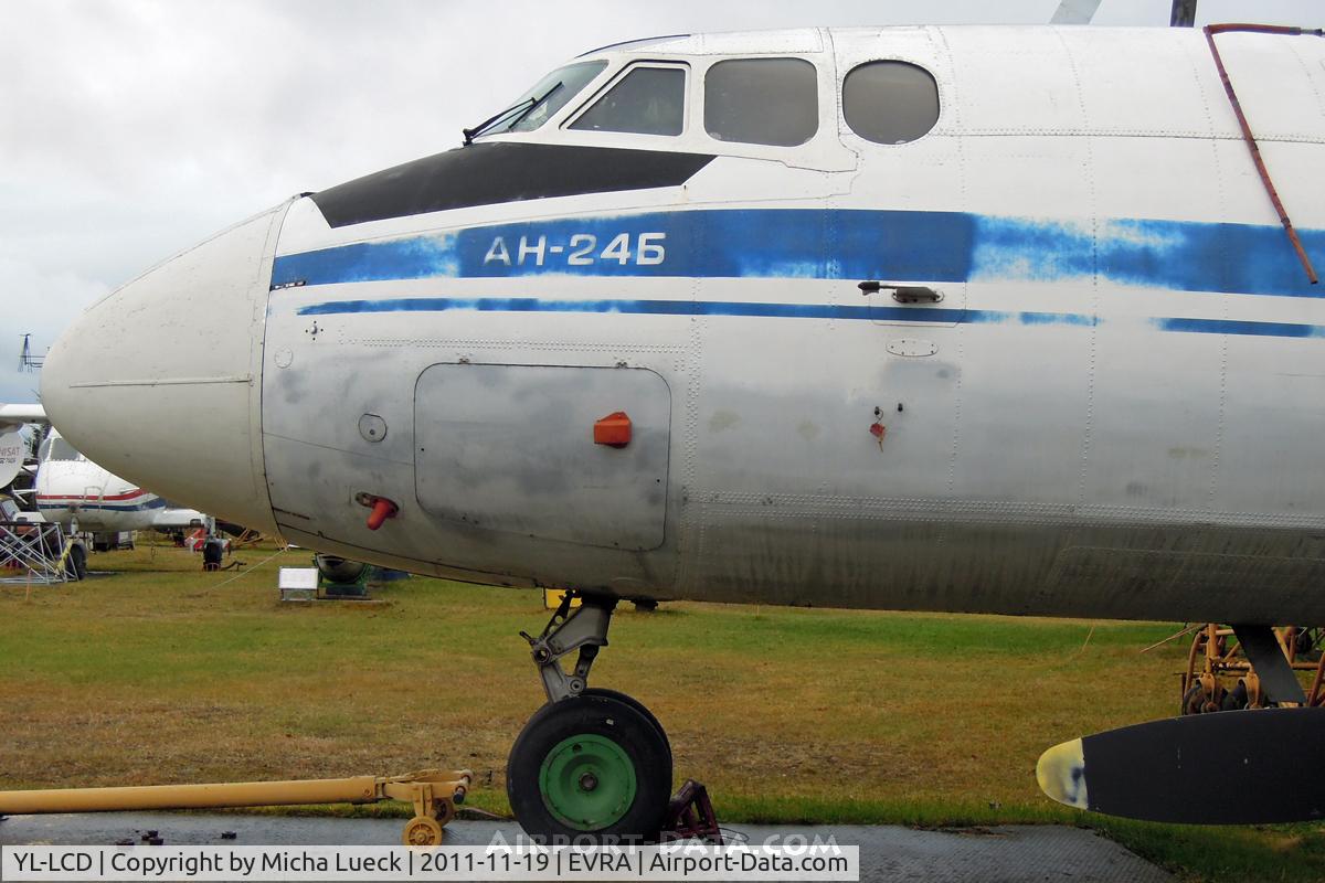 YL-LCD, 1967 Antonov An-24B C/N 77303902, At the Aviomuzejs, Riga (ex CCCP-46400)