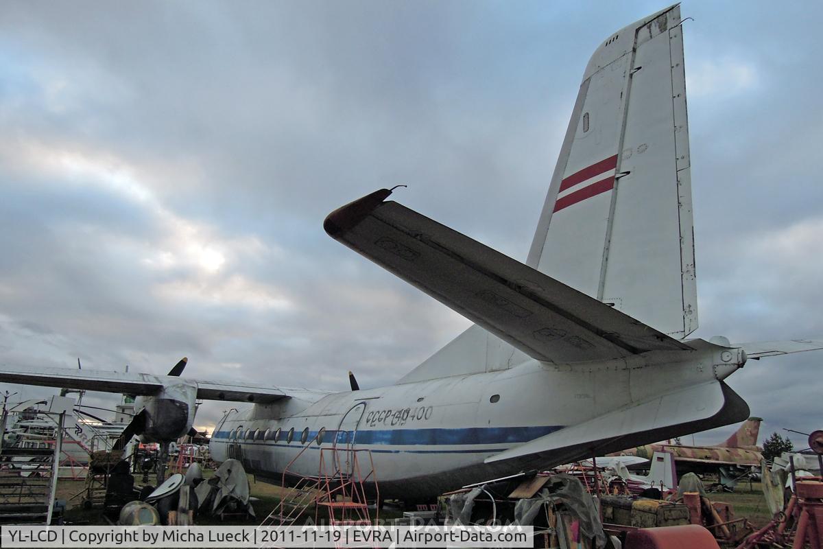 YL-LCD, 1967 Antonov An-24B C/N 77303902, At the Aviomuzejs, Riga (ex CCCP-46400)