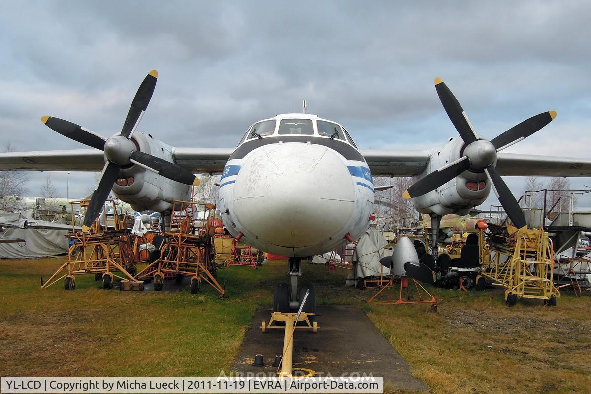 YL-LCD, 1967 Antonov An-24B C/N 77303902, At the Aviomuzejs, Riga (ex CCCP-46400)