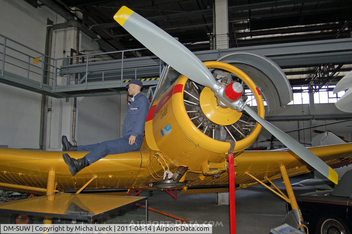 DM-SUW, 1974 Zlin Z-37A Cmelak C/N 19-20, Museum für Luftfahrt und Technik, Wernigerode, Germany