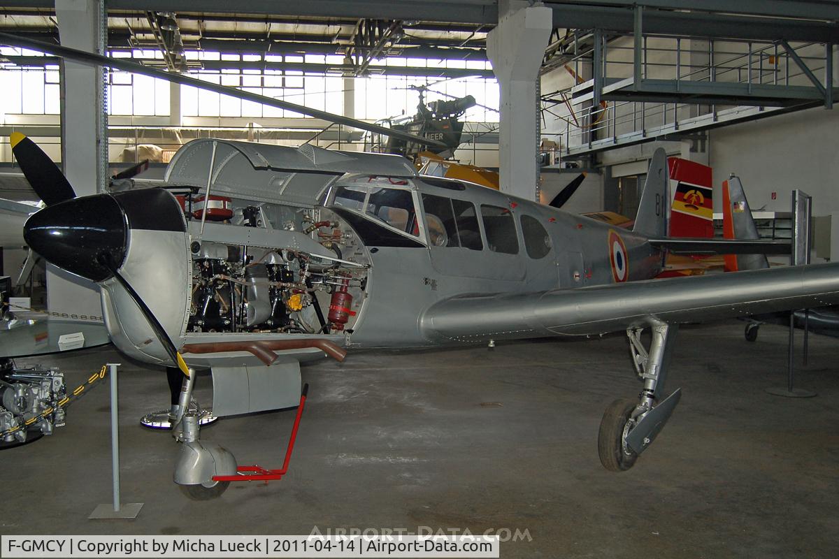 F-GMCY, 1947 Nord (Messerschmitt) N-1101 Noralpha C/N 67, Museum für Luftfahrt und Technik, Wernigerode, Germany