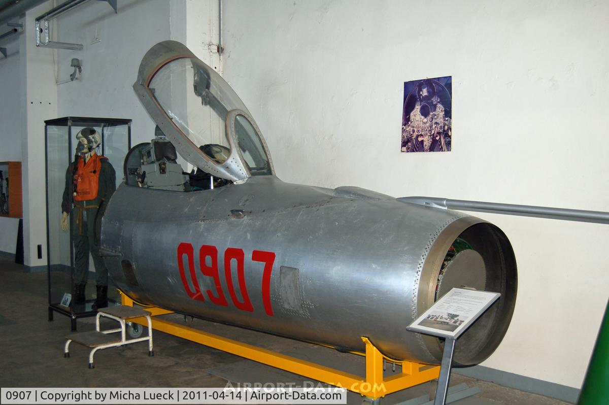 0907, 1964 Mikoyan-Gurevich MiG-21PF C/N 760907, Museum für Luftfahrt und Technik, Wernigerode, Germany