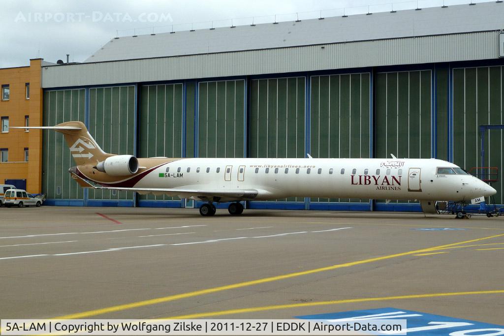 5A-LAM, 2010 Bombardier CRJ-900ER (CL-600-2D24) C/N 15257, visitor