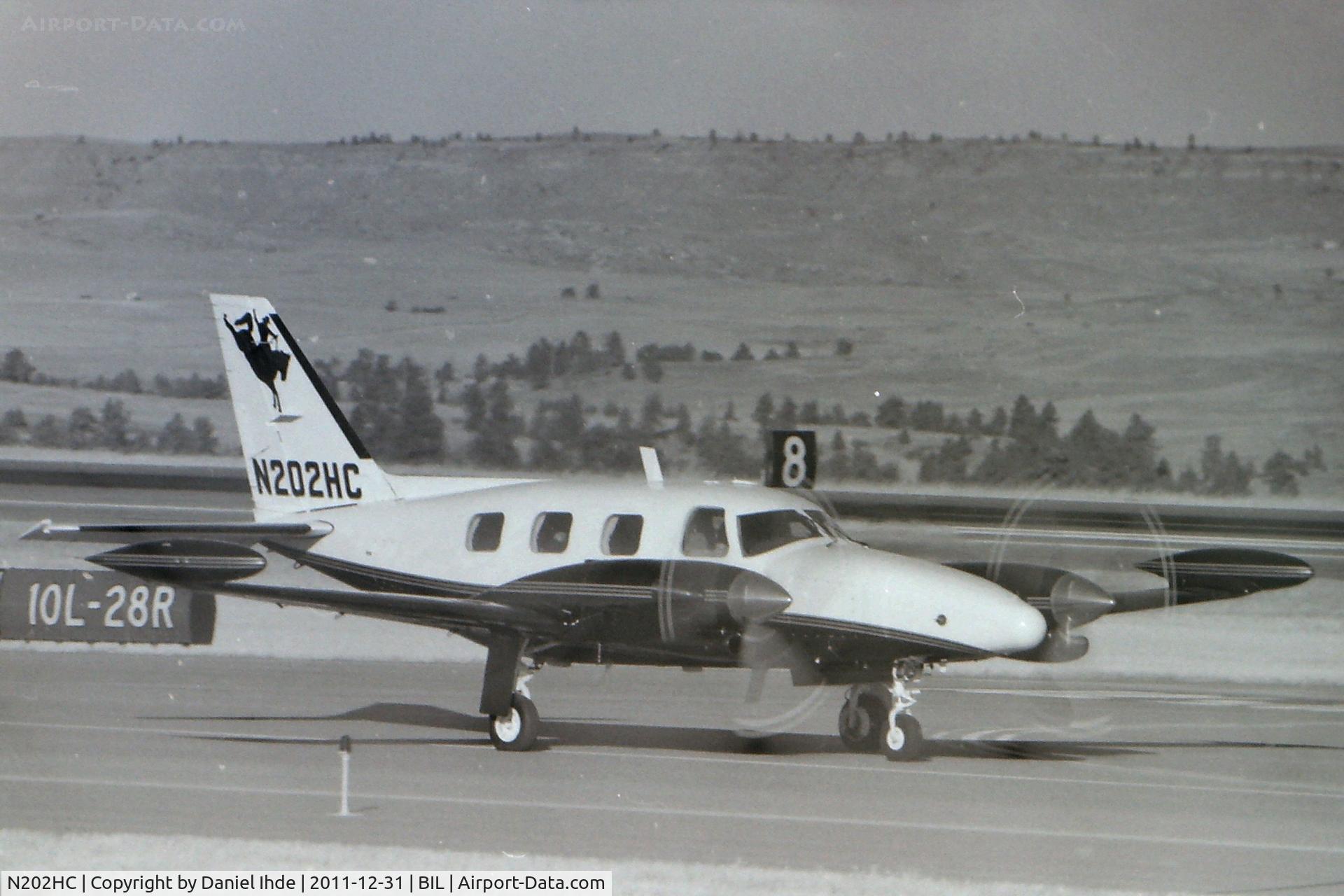N202HC, 1978 Piper PA-31T C/N 31T-7820036, Piper Cheyenne @ BIL