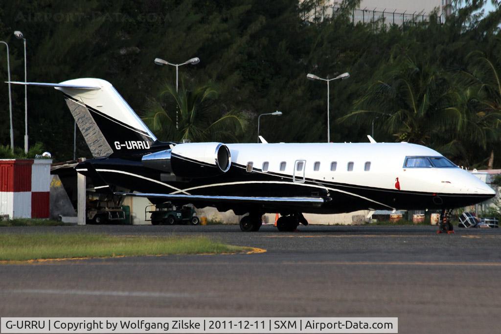 G-URRU, 2009 Bombardier Challenger 605 (CL-600-2B16) C/N 5821, visitor