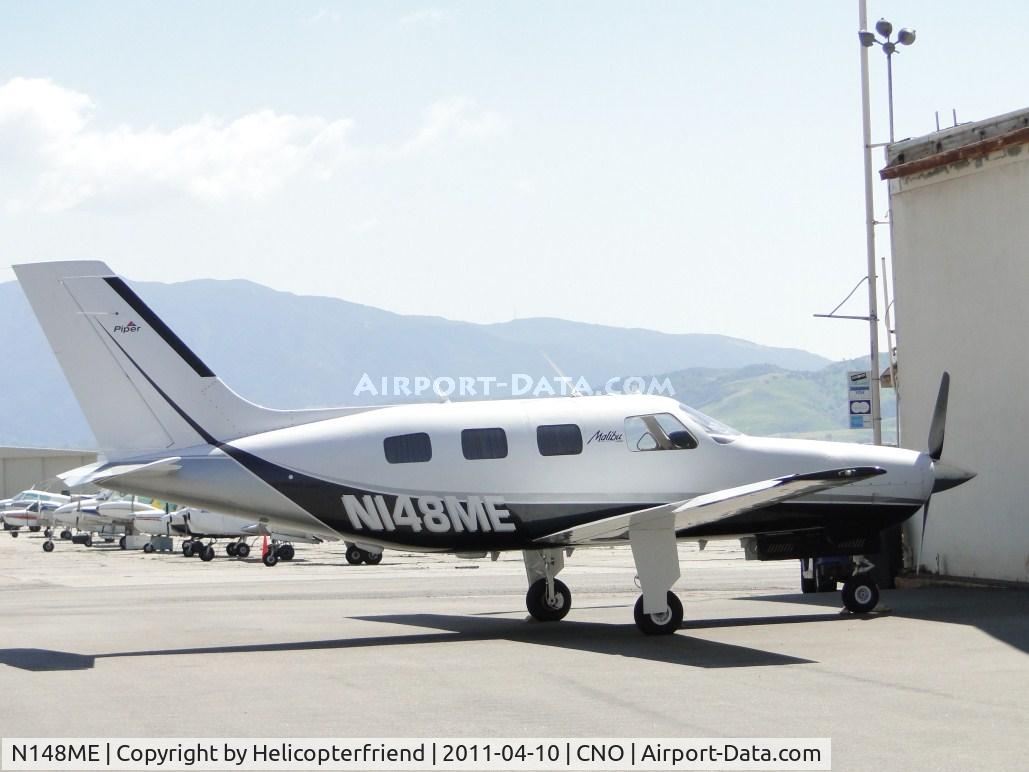 N148ME, 1986 Piper PA-46-310P Malibu C/N 46-8608009, Parked at hanger